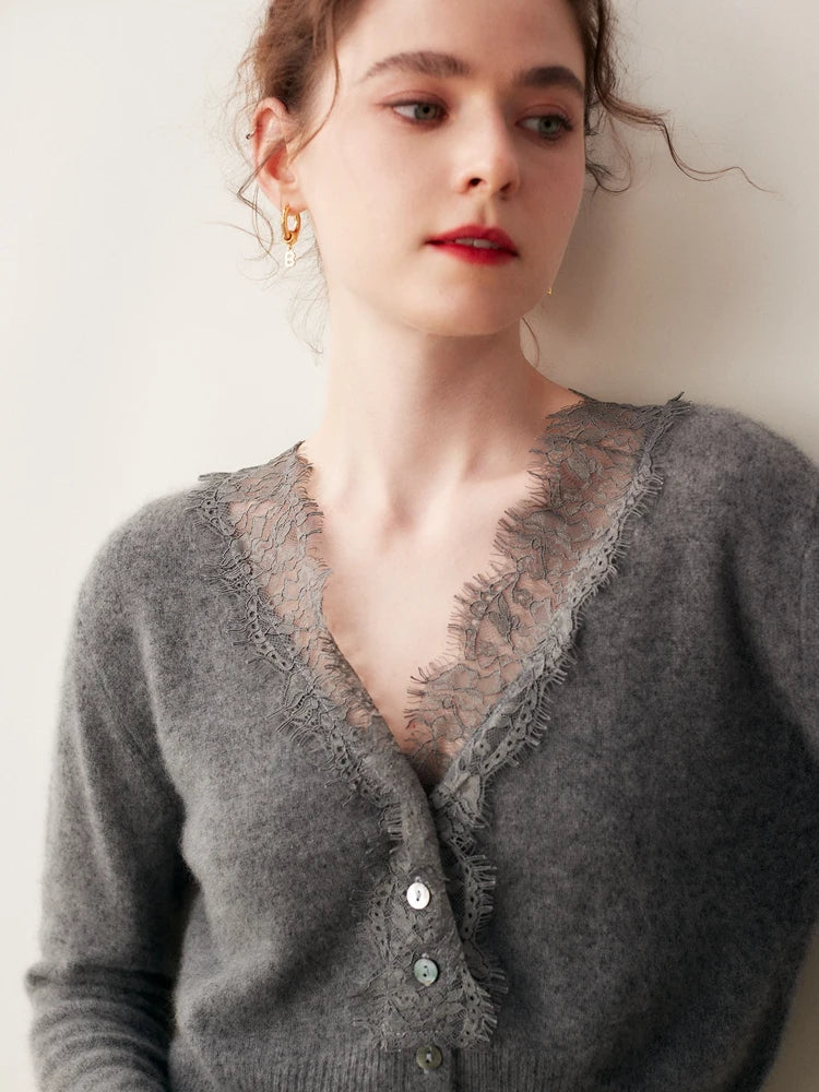 Cashmere Cardigan Elegant Fit for Women | Zylor