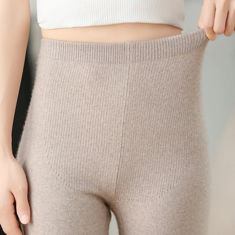 Cashmere Leggings Warm Soft Fit for Women | Selina