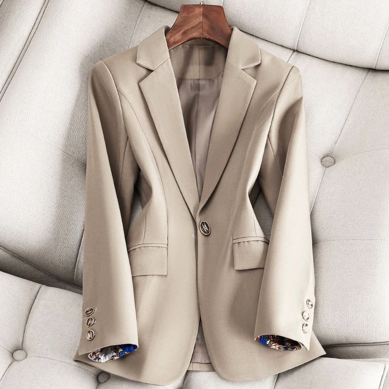 Classic Blazer for Women | Rosalind Beige