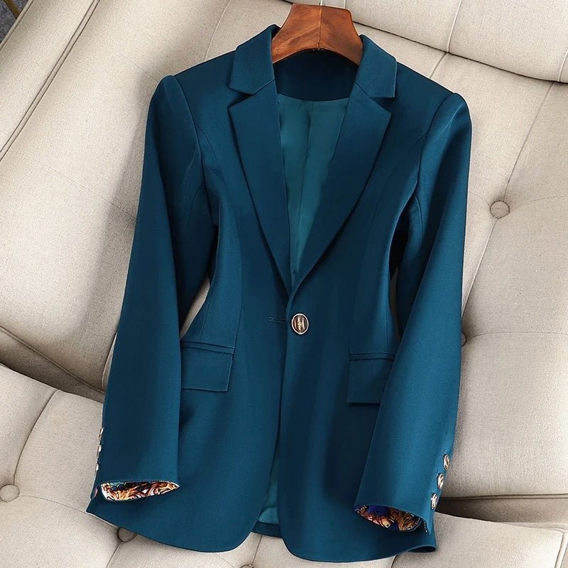 Classic Blazer for Women | Rosalind Blue