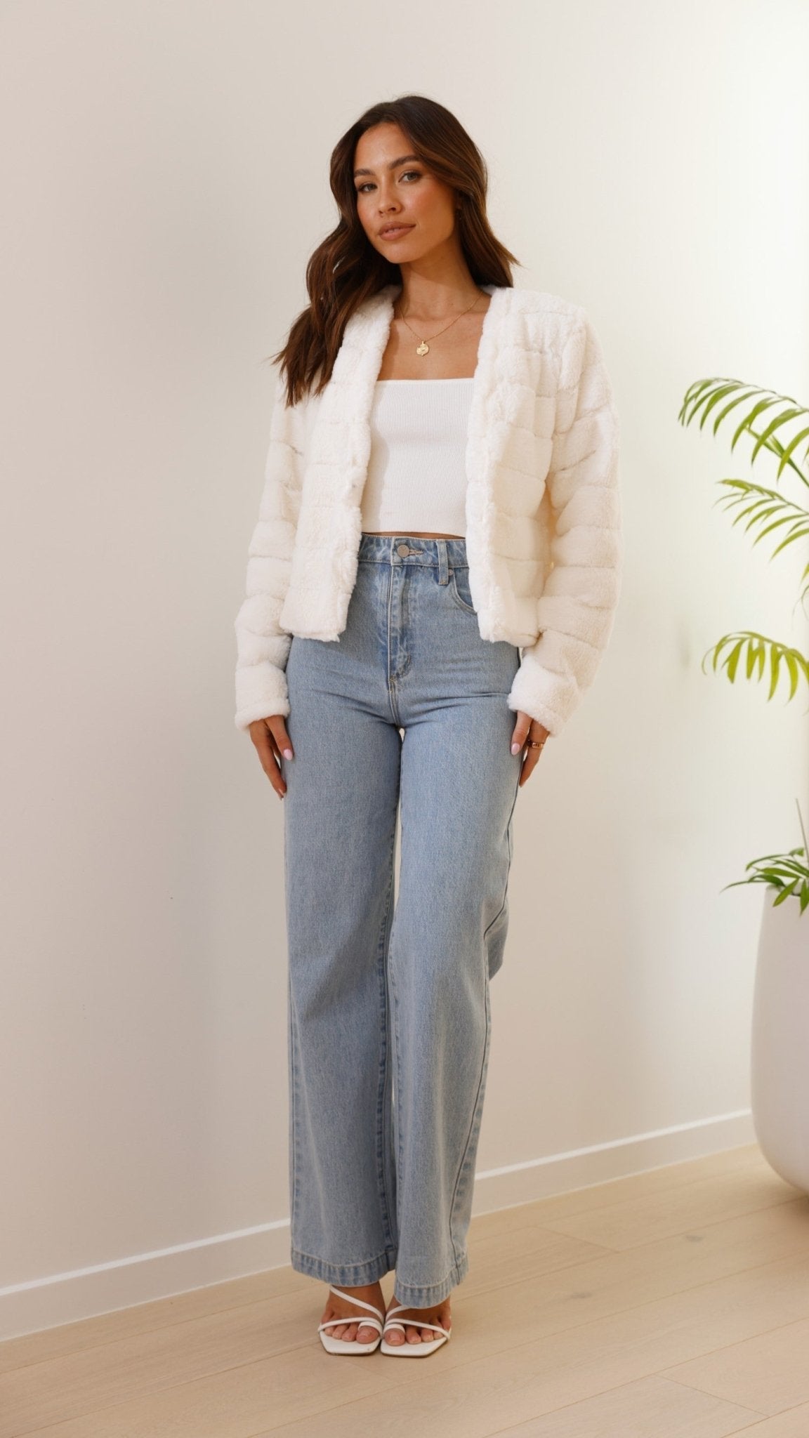 Cropped Soft Jacket Stylish Fit for Women | Lucia