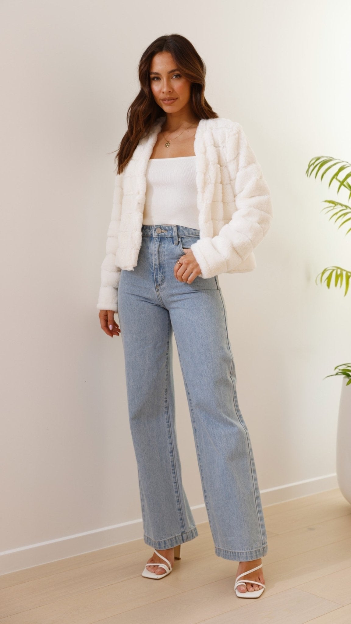 Cropped Soft Jacket Stylish Fit for Women | Lucia