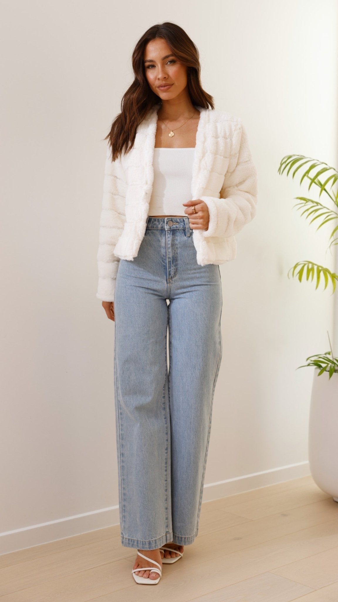 Cropped Soft Jacket Stylish Fit for Women | Lucia