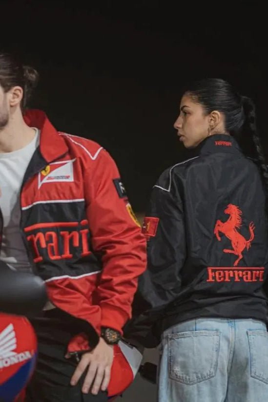 F1 Racing Jacket Retro Style Zip Up | Rivana