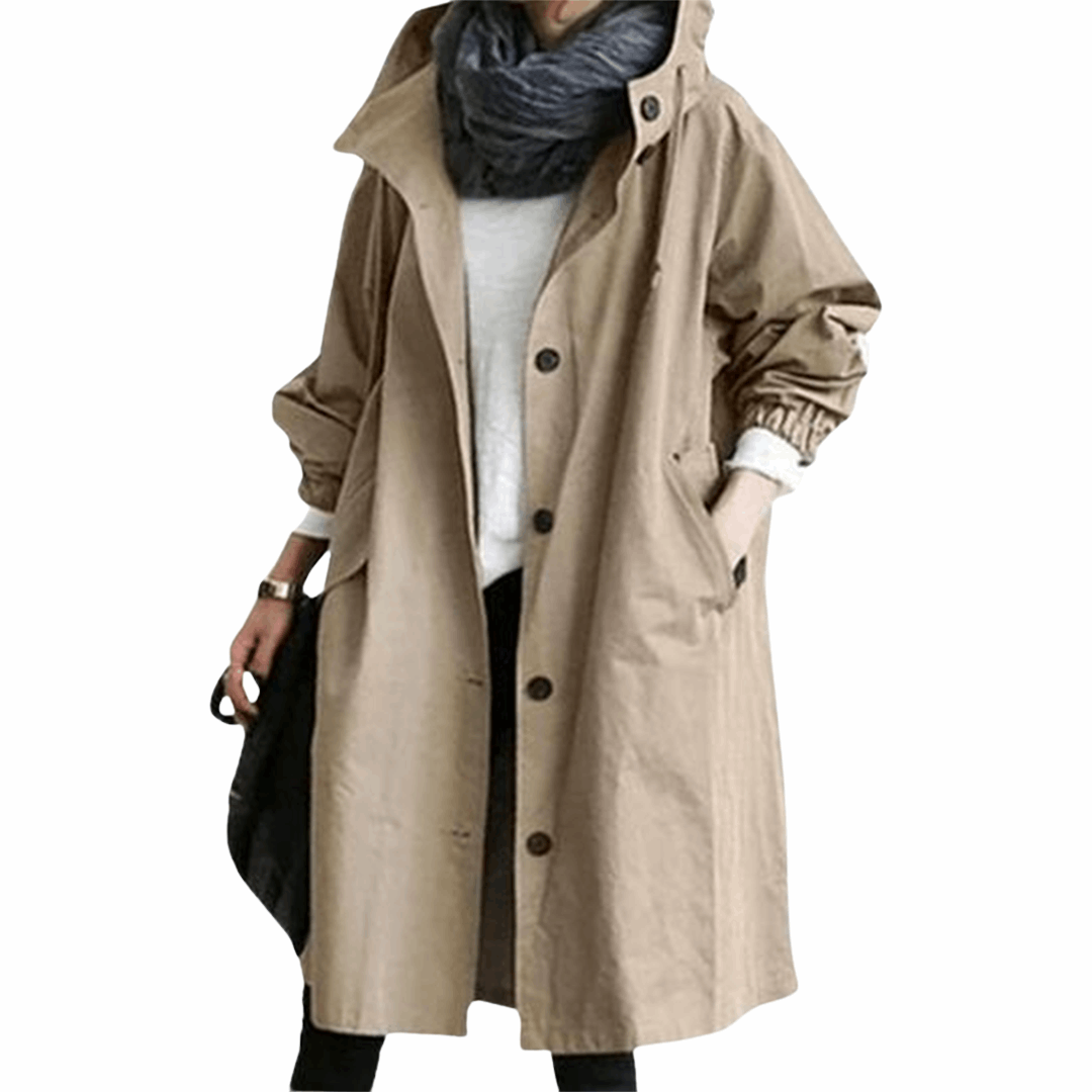 Full-Length Raincoat Lightweight Fit for Women | Evelisse