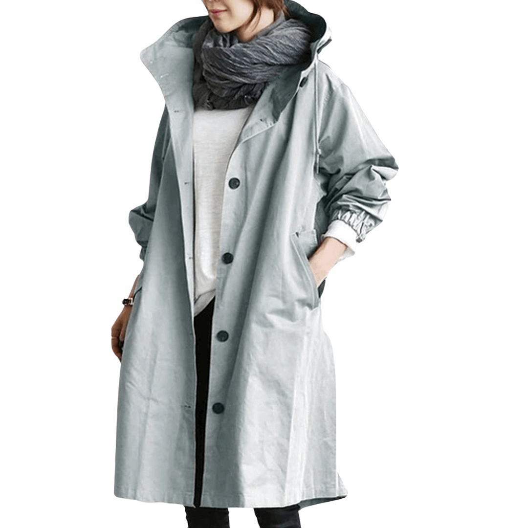 Full-Length Raincoat Lightweight Fit for Women | Evelisse
