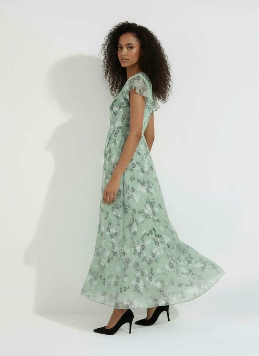 Midi Flower Dress for Women | Ophelia