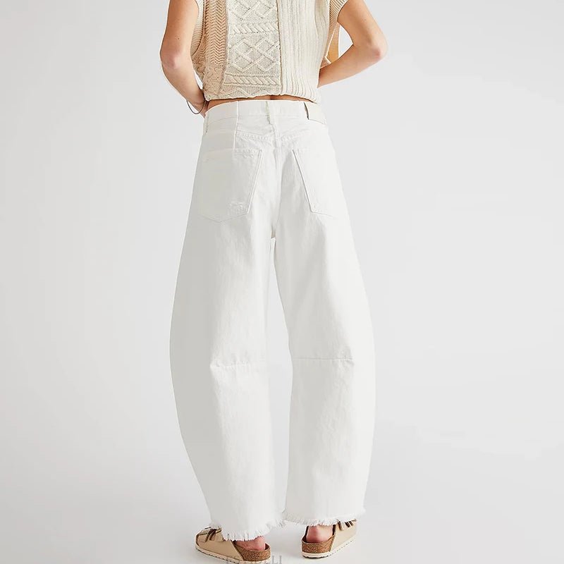 High Rise Wide Leg Jeans for Women | Oliva