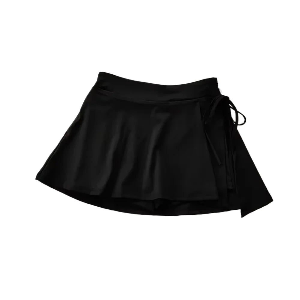 High Waist Mini Pleated Skort for Women | Genevieve Black