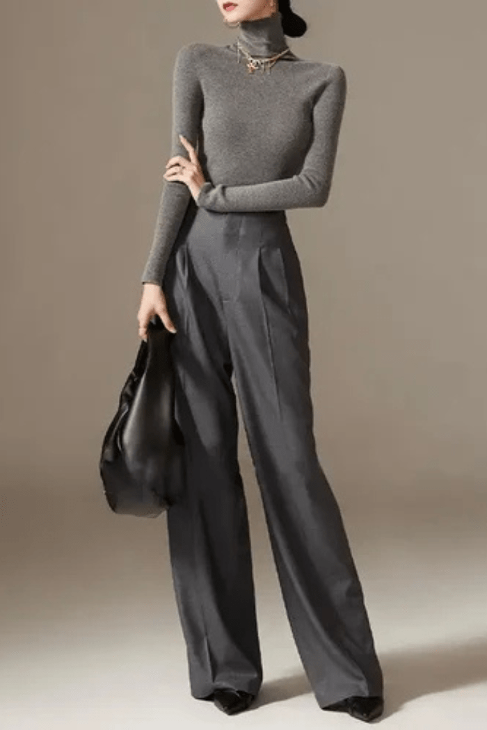 High-Waisted Wide Leg Pants for Women | Kylor