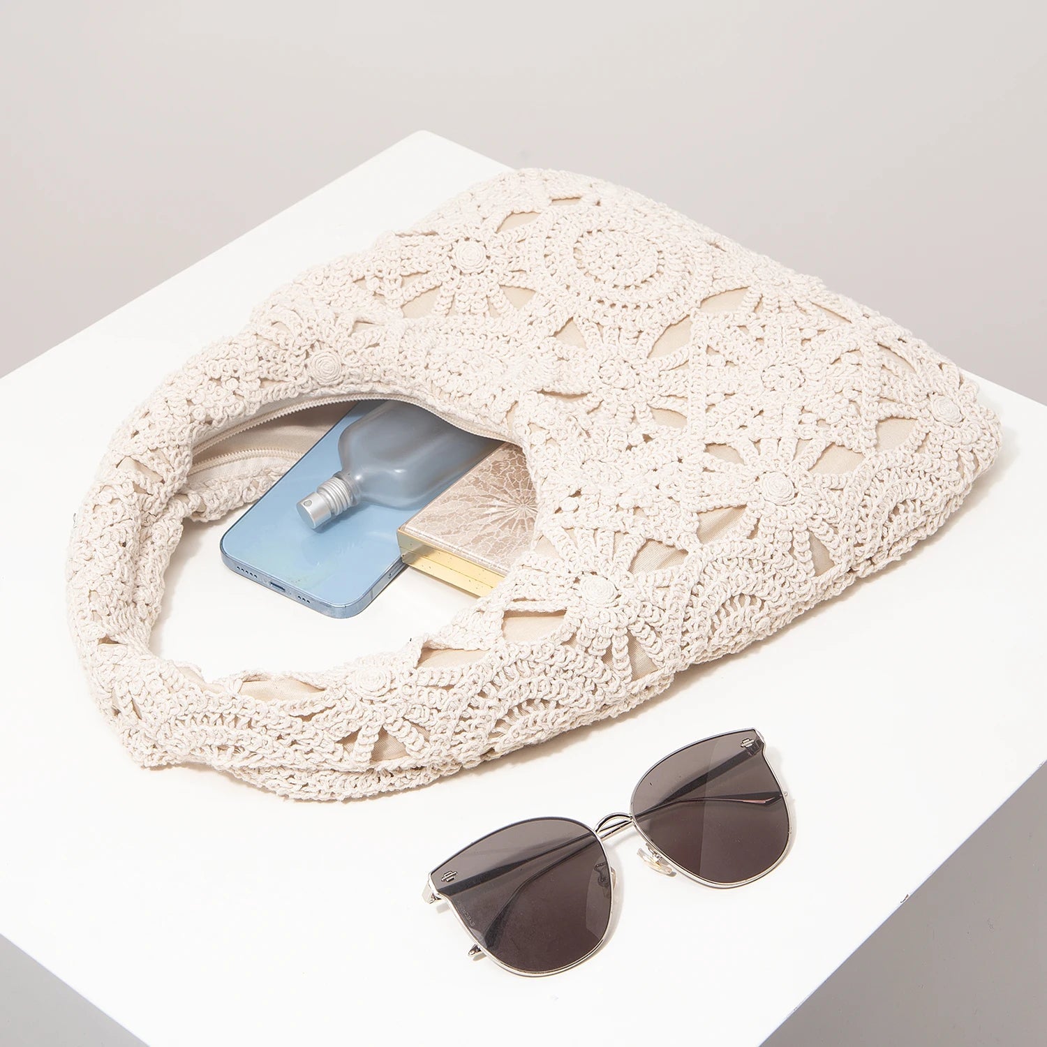 Hollow Woven Shoulder Bag for Women | Trelia