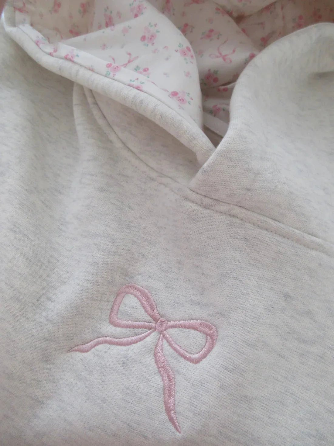 Hoodie with Bow Detail Casual Style for Women | Bliss