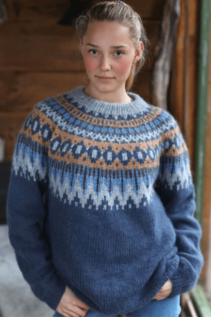 Knit Wool Jumper Relaxed Fit for Women | Elvara