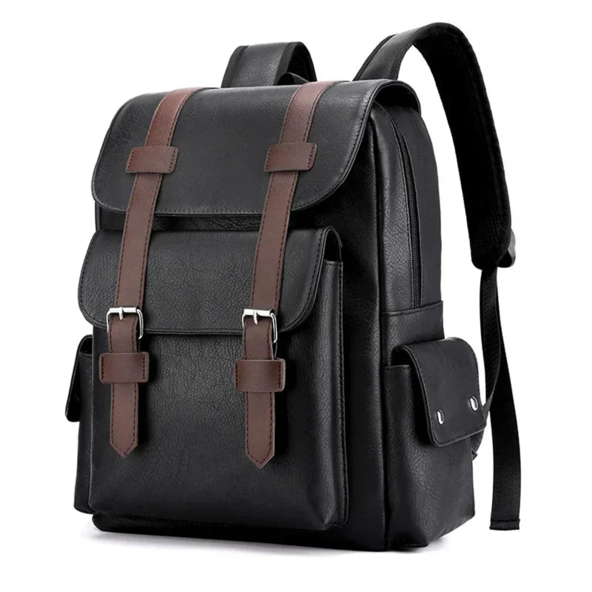 Leather Backpack for Women | Mariah Black