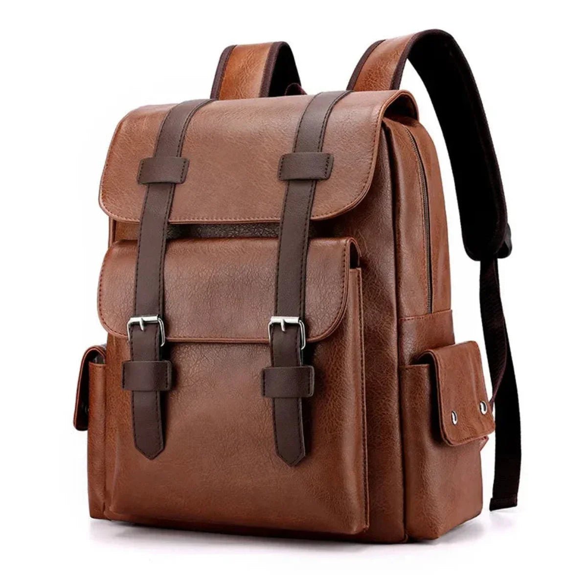 Leather Backpack for Women | Mariah Light Brown
