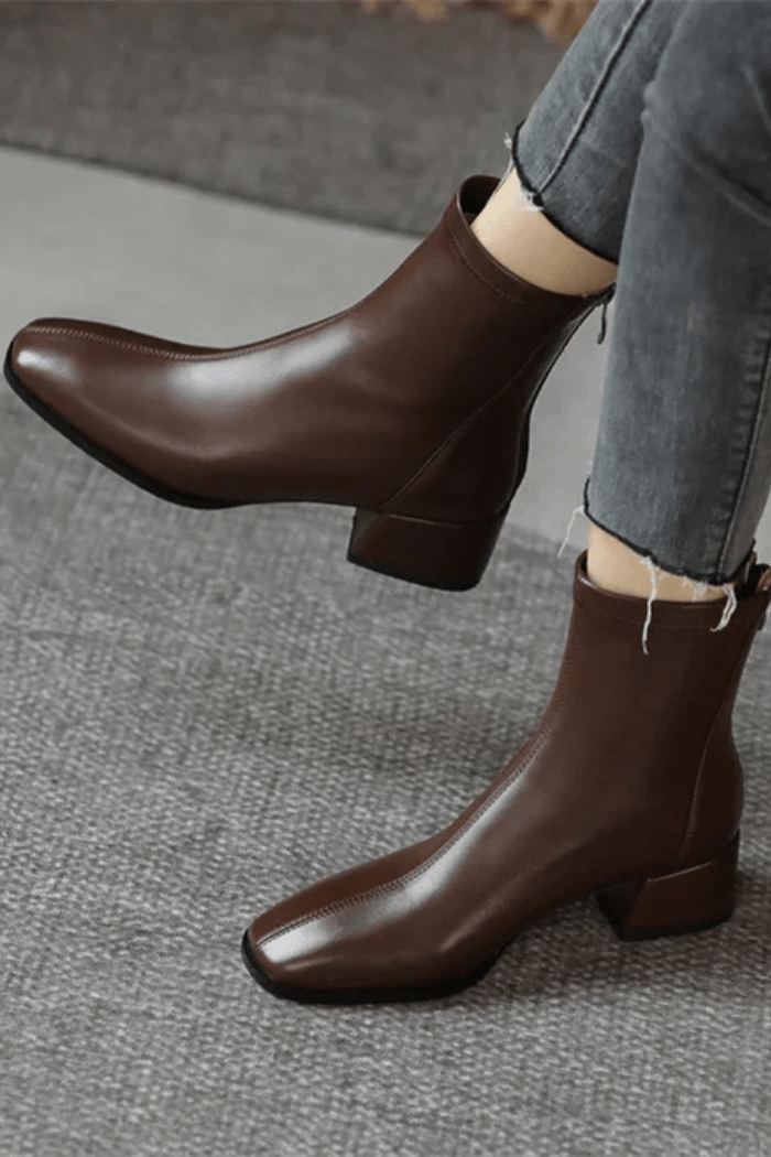 Leather Boots Stylish Design for Women | Selene