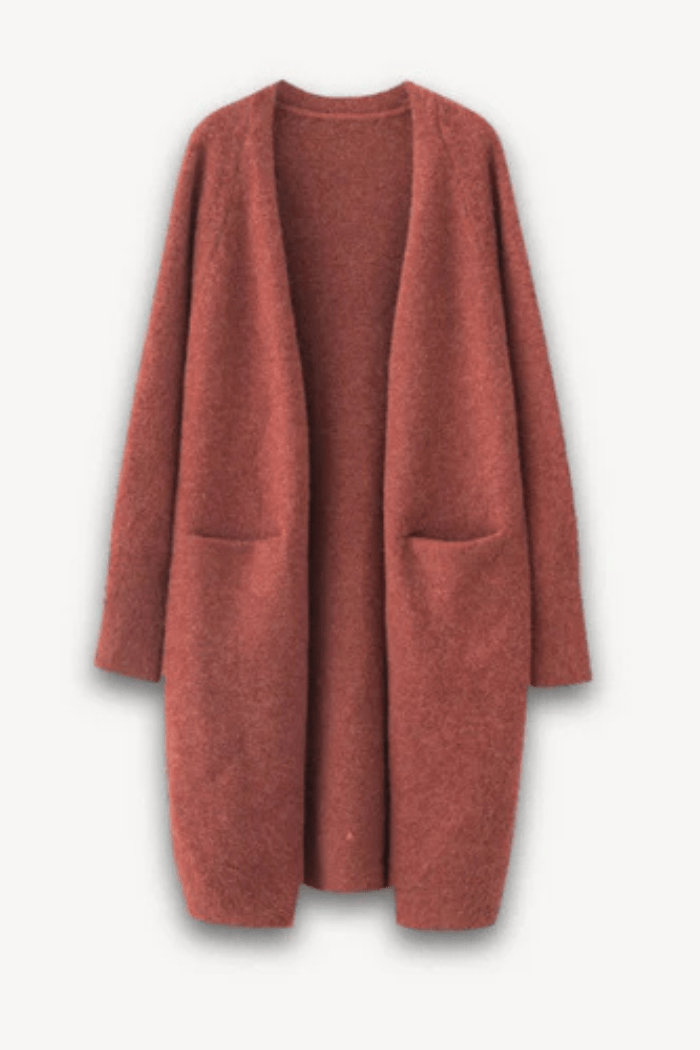 Long Cashmere Cardigan Stylish Layering for Women | Lunelle