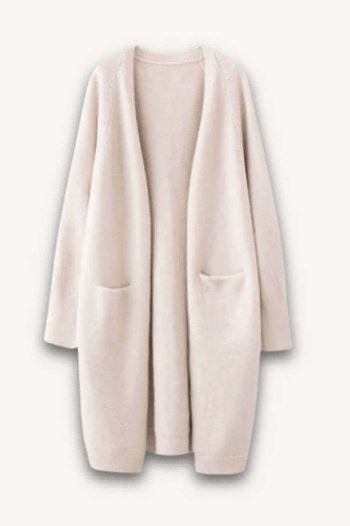 Long Cashmere Cardigan Stylish Layering for Women | Lunelle