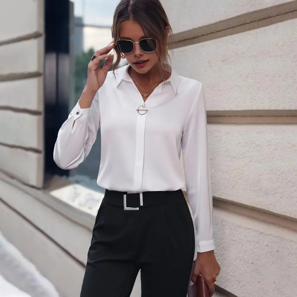 Long Sleeve Blouse Elegant Style for Women | Celestine