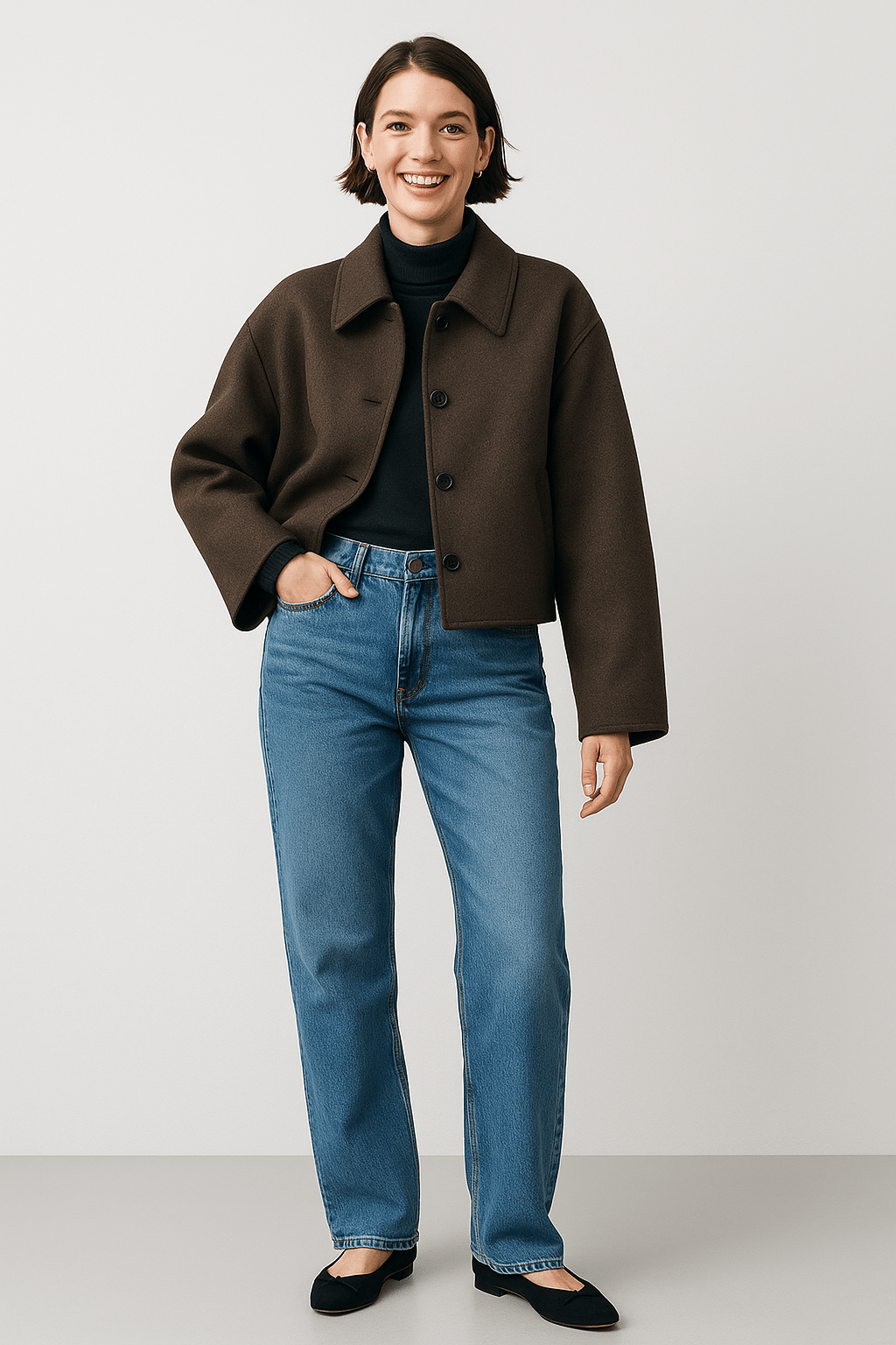 Longline Coat Elegant Style for Women | Maelis