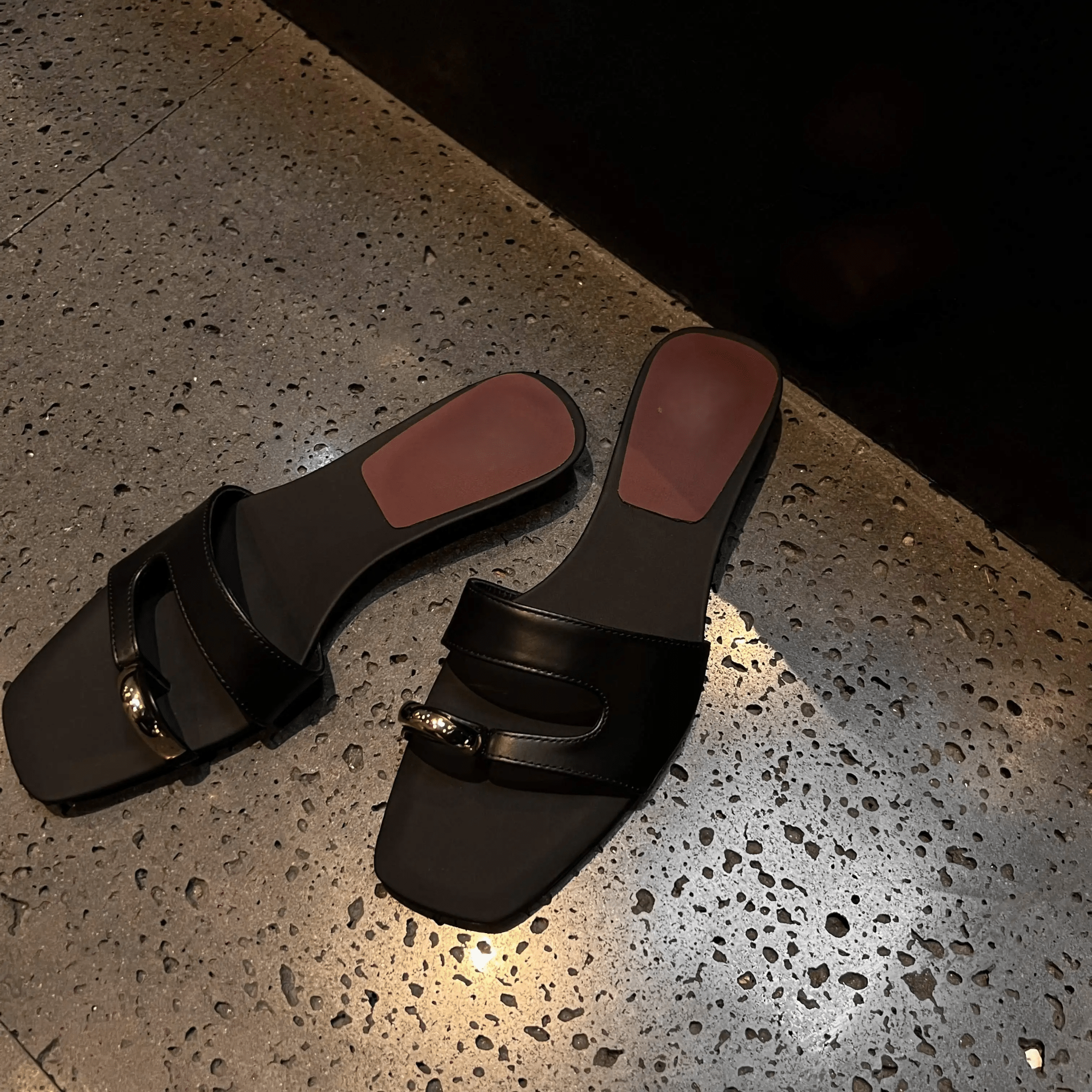 Low Heel Slides for Women | Riley