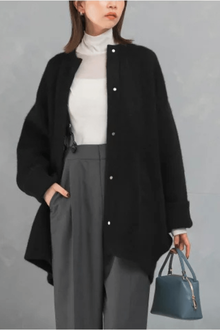 Open-Front Cardigan Relaxed Fit for Women | Elina