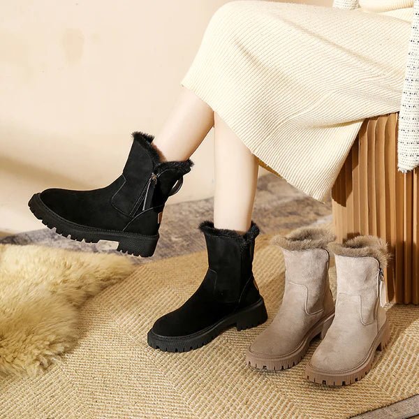 Padded Winter Boots with Fur Lining for Women | Ruth