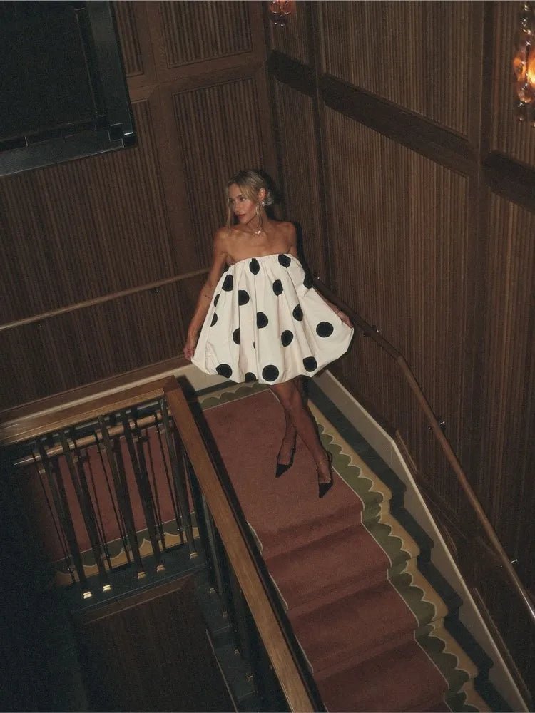 Polka Dot Mini Dress for Women | Serafina