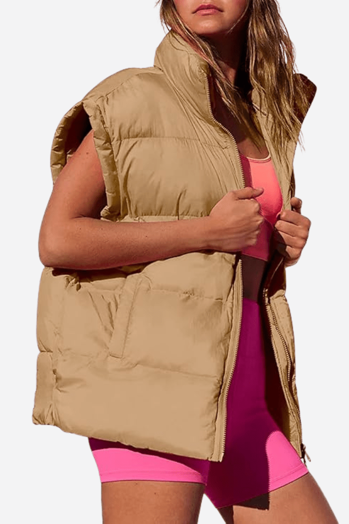 Puffer Vest Lightweight Padded for Women | Calvera