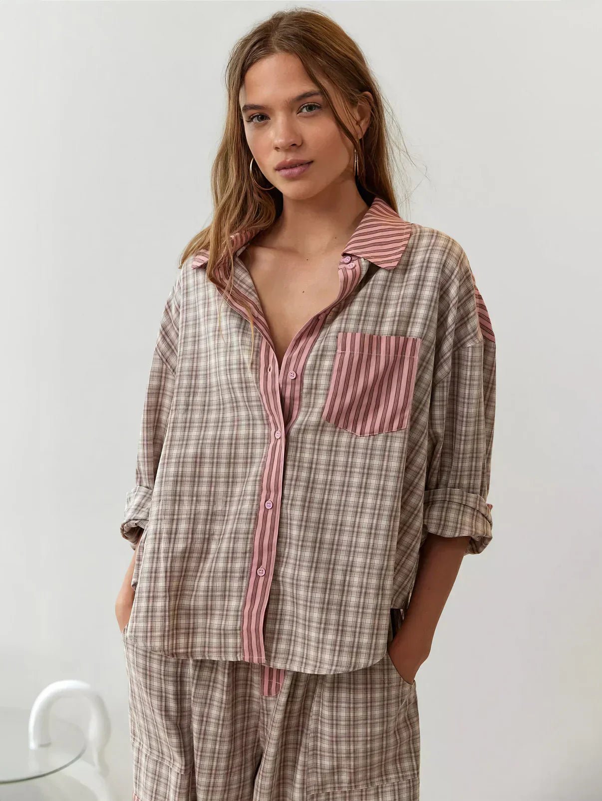 Pyjama Set Comfortable Fit for Women | Jorlin Pink