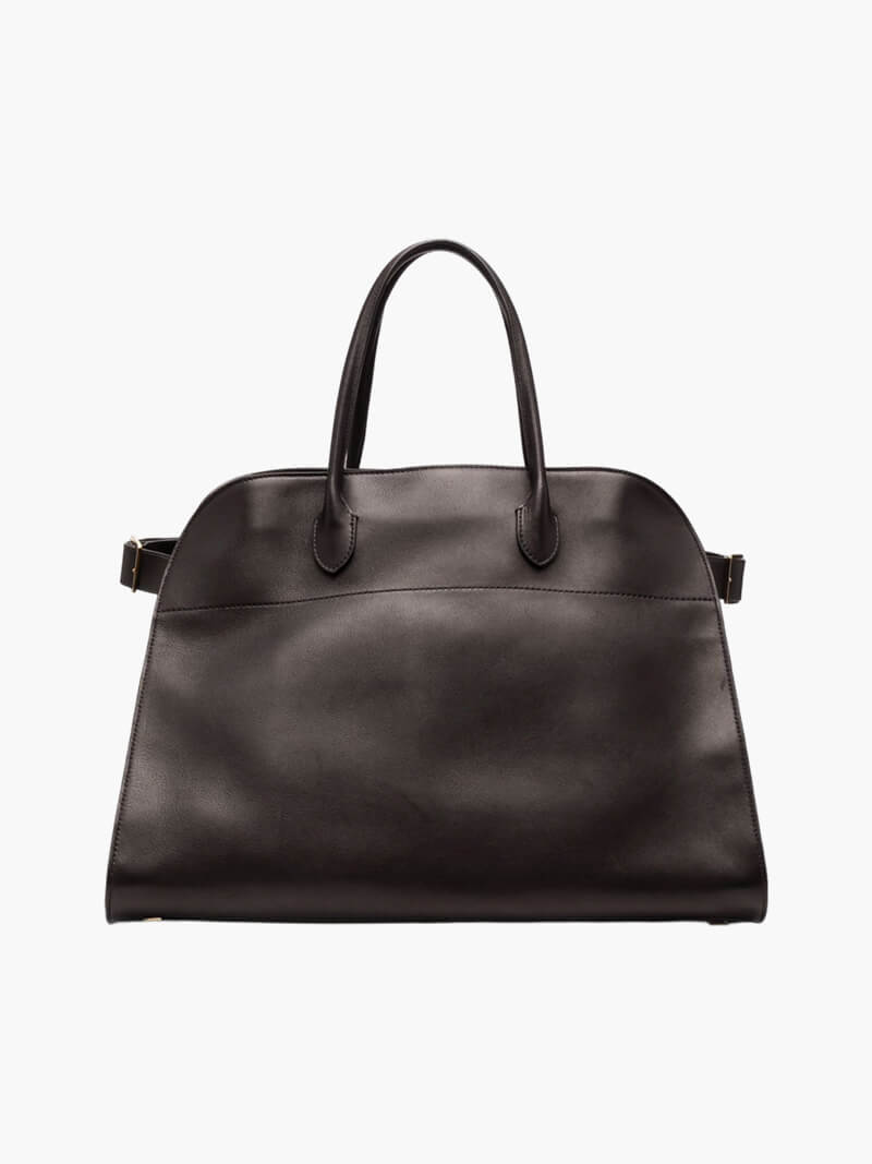 Spacious Vegan Leather Tote Bag for Women | Sandara Glazed Brown