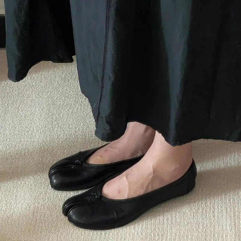 Split Toe Ballet Flats for Women | Zylara