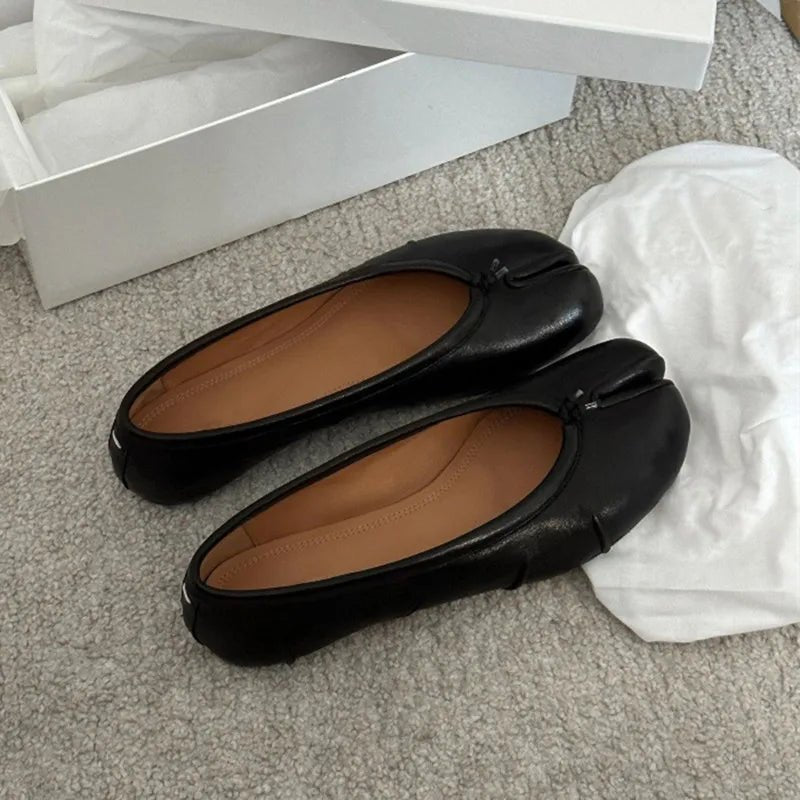 Split Toe Ballet Flats for Women | Zylara