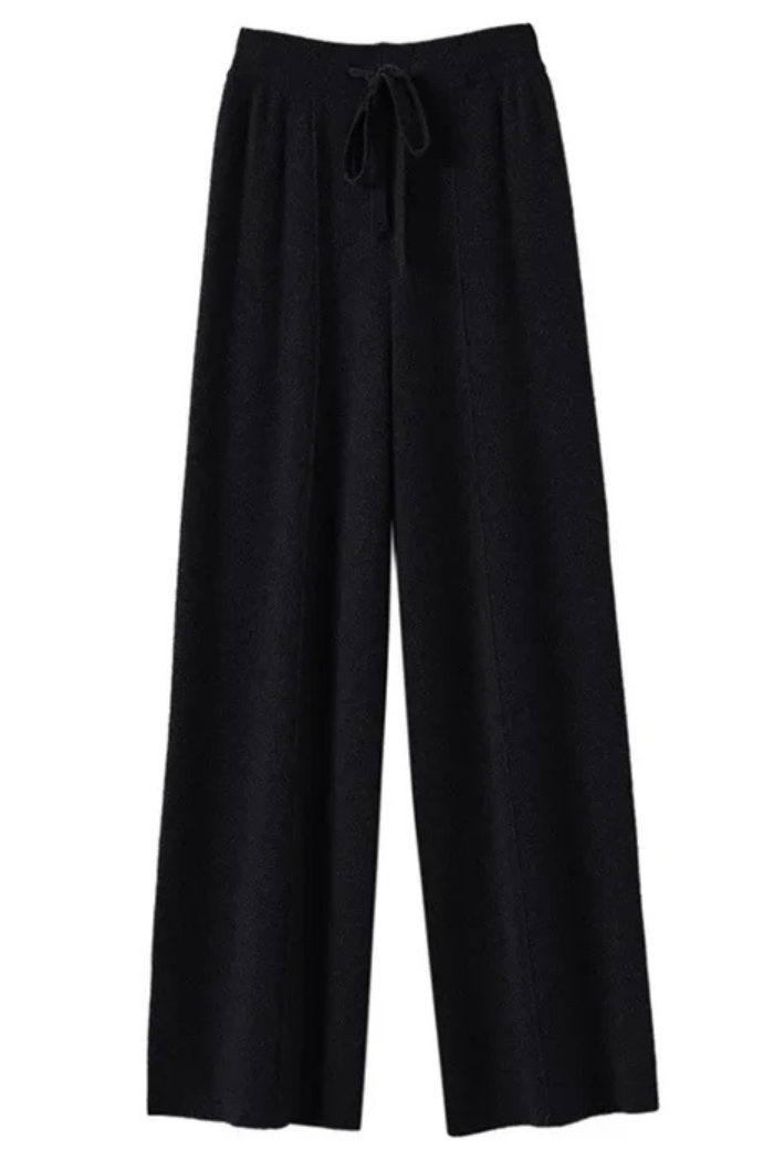 Wide Leg Knitted Sweatpants for Women | Maelle