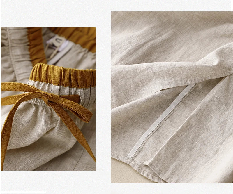 A-Line 100% Linen Skirt for Women | Hazel
