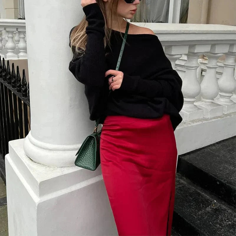 Tailored Knit Sweater Stylish Fit for Women | Ailith