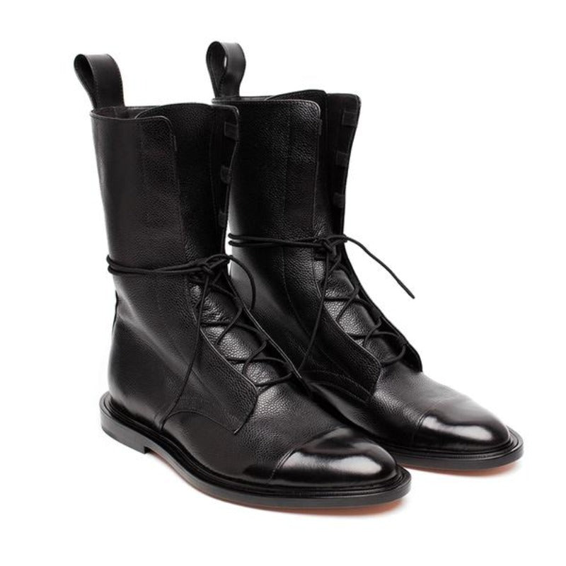 Vegan Smooth Leather Ankle Boots for Women | Alira