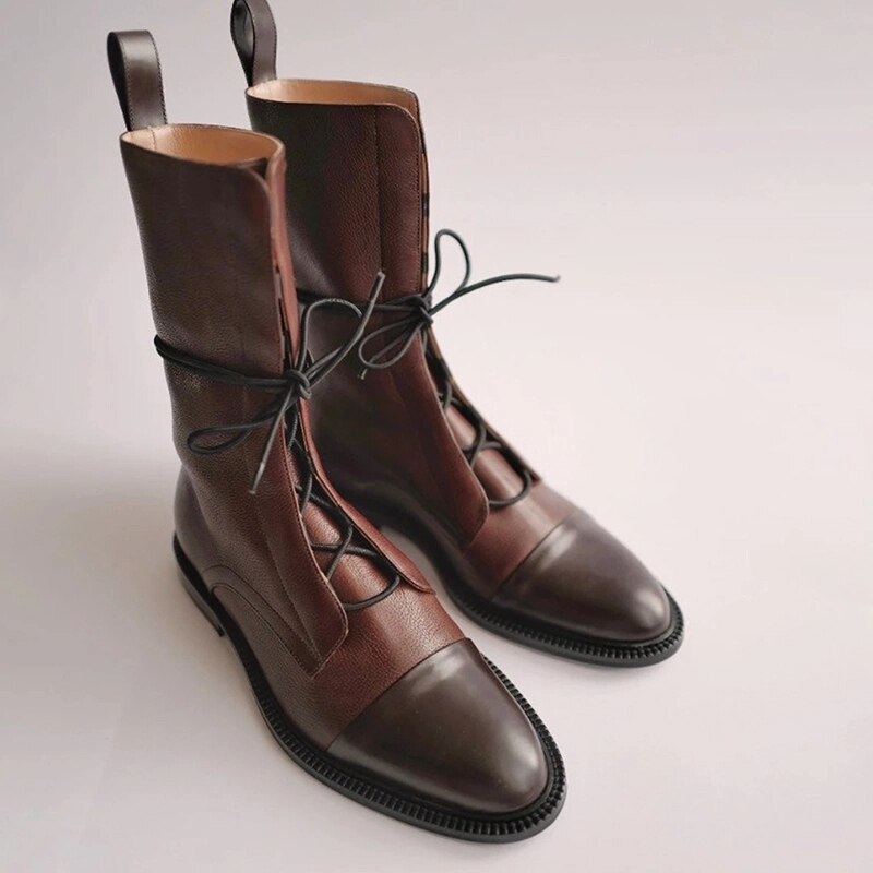 Vegan Smooth Leather Ankle Boots for Women | Alira