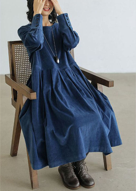 Long Sleeve Midi Dress Casual Fit for Women | Beca Blue
