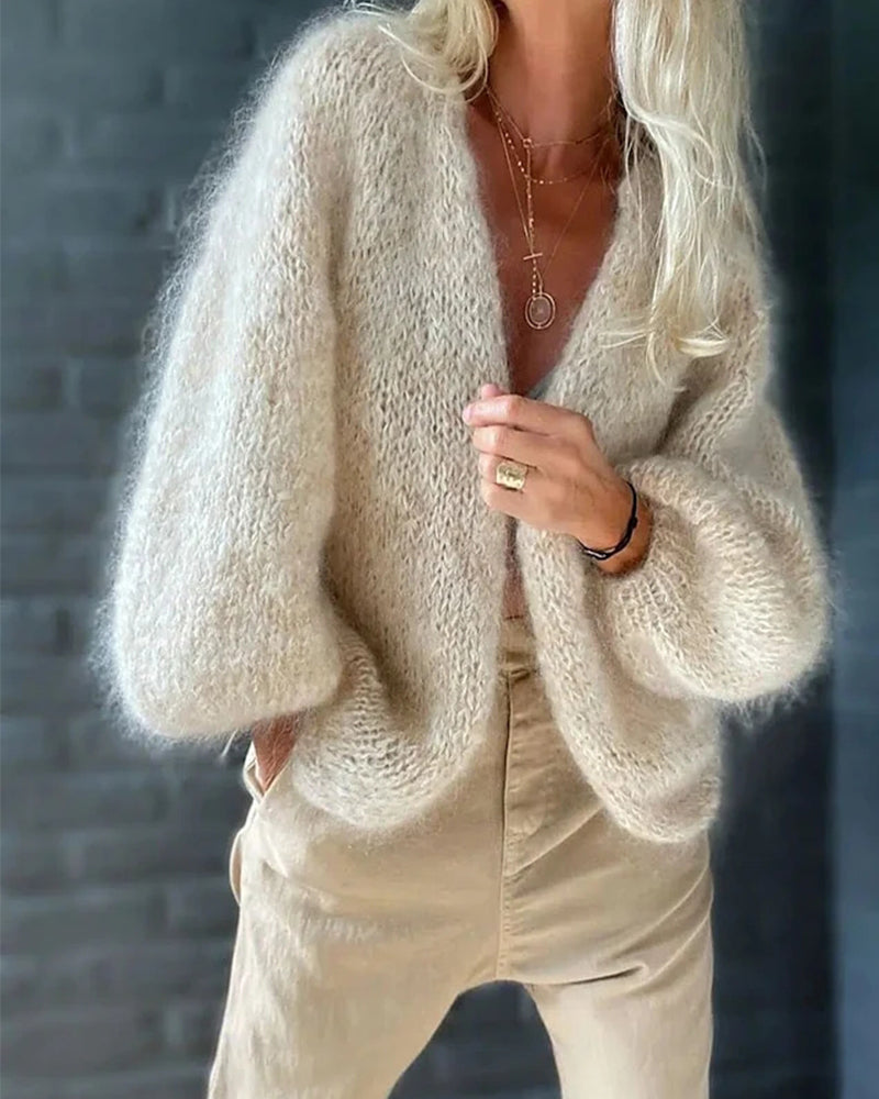 Wide Sleeve Cardigan Casual Layering for Women | Brenzo
