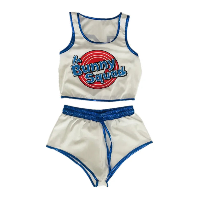 Bunny Squad Basketball Party Costume Set for Women | Liora 01