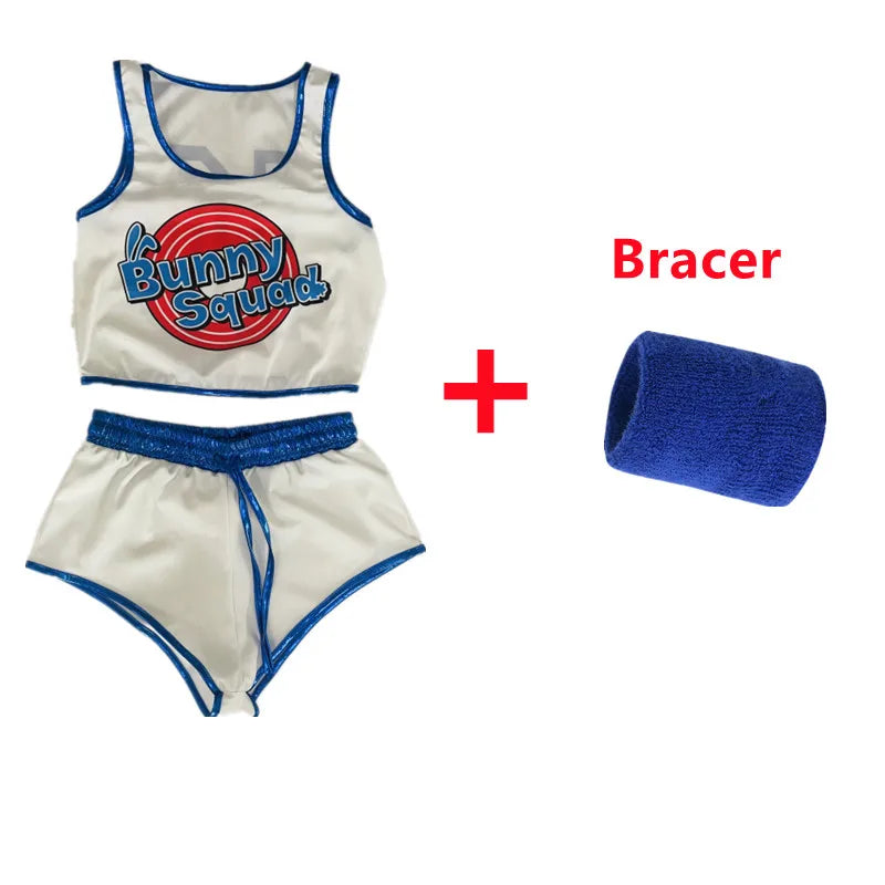 Bunny Squad Basketball Party Costume Set for Women | Liora 02