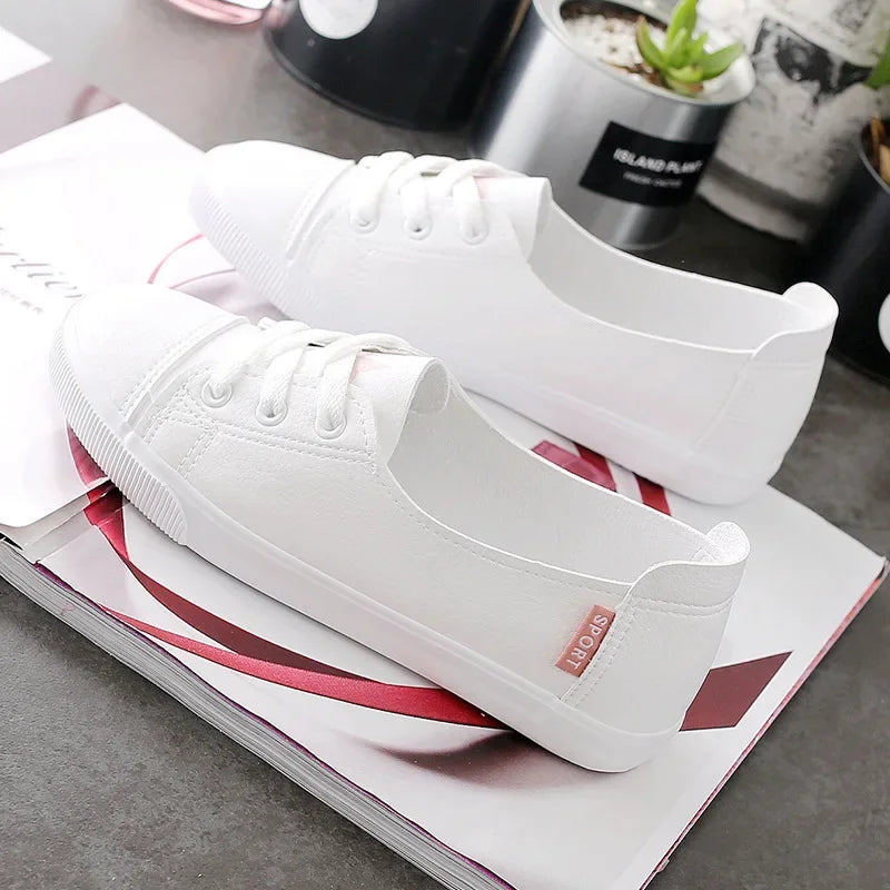 Casual Flat Lace-up Sneakers for Women | Camila