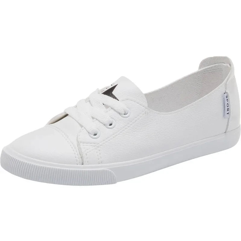 Casual Flat Lace-up Sneakers for Women | Camila
