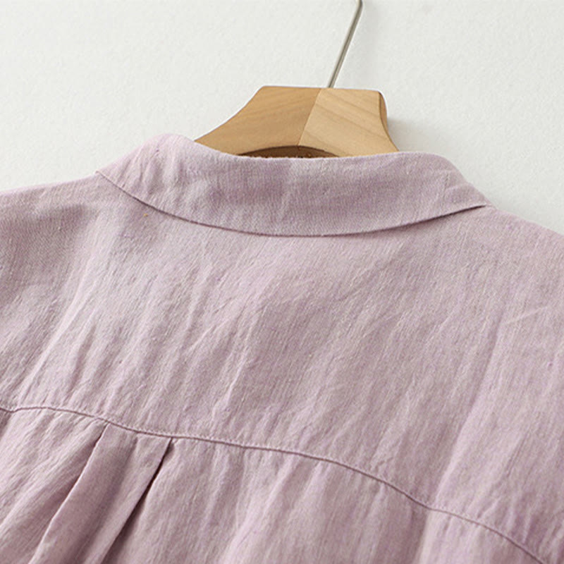 Linen Summer Shirt For Women | Liora