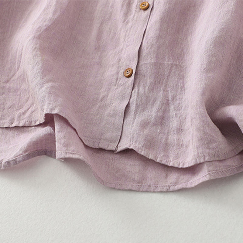 Linen Summer Shirt For Women | Liora