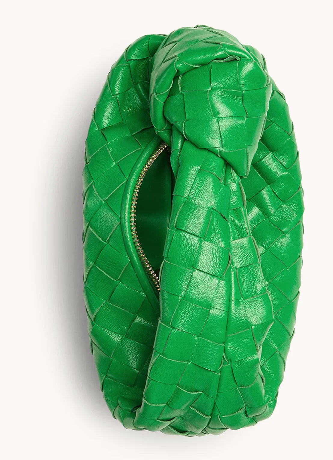 Chic Woven Leather Knot Shoulder Bag for Women | Arnelle