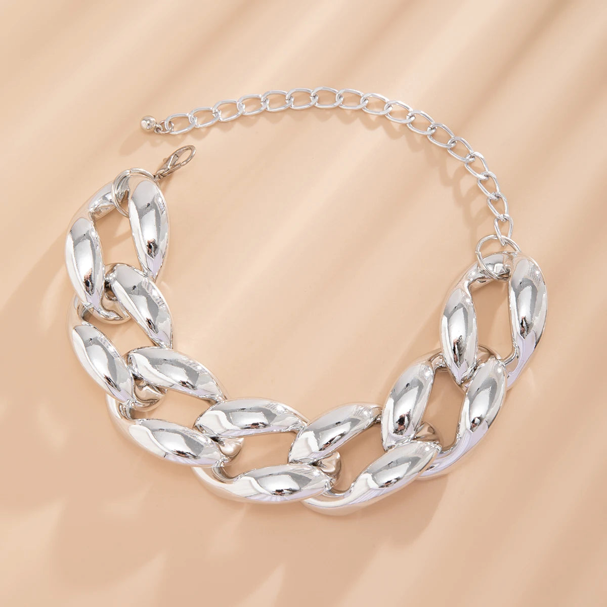 Chunky Chain Statement Necklace for Women | Amanda