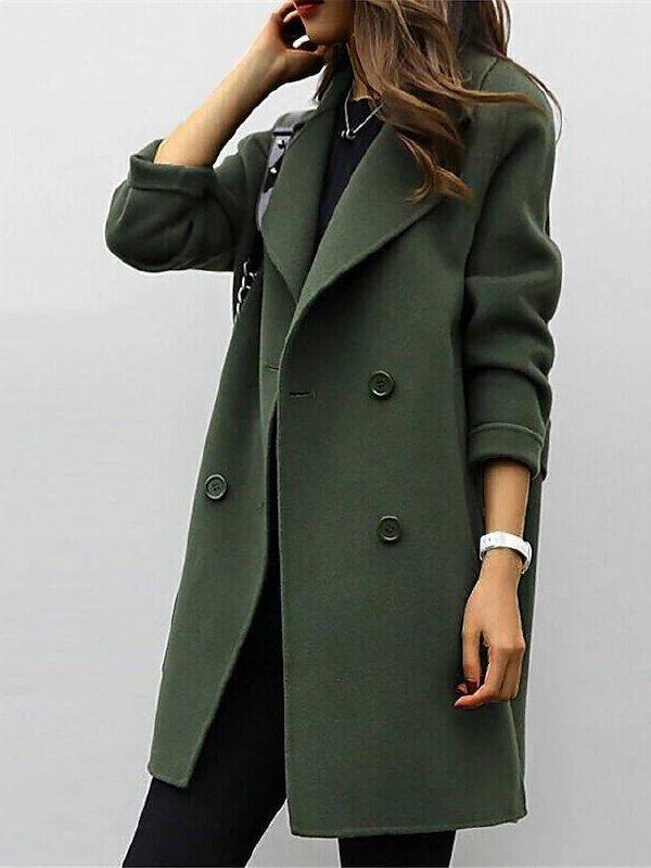 Clarinda – Iconic Double-Breasted Trench Coat
