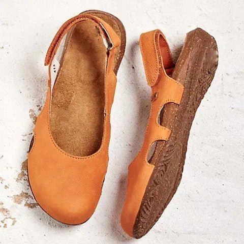Classy Sandals Stylish Design For Women | Meliora Orange